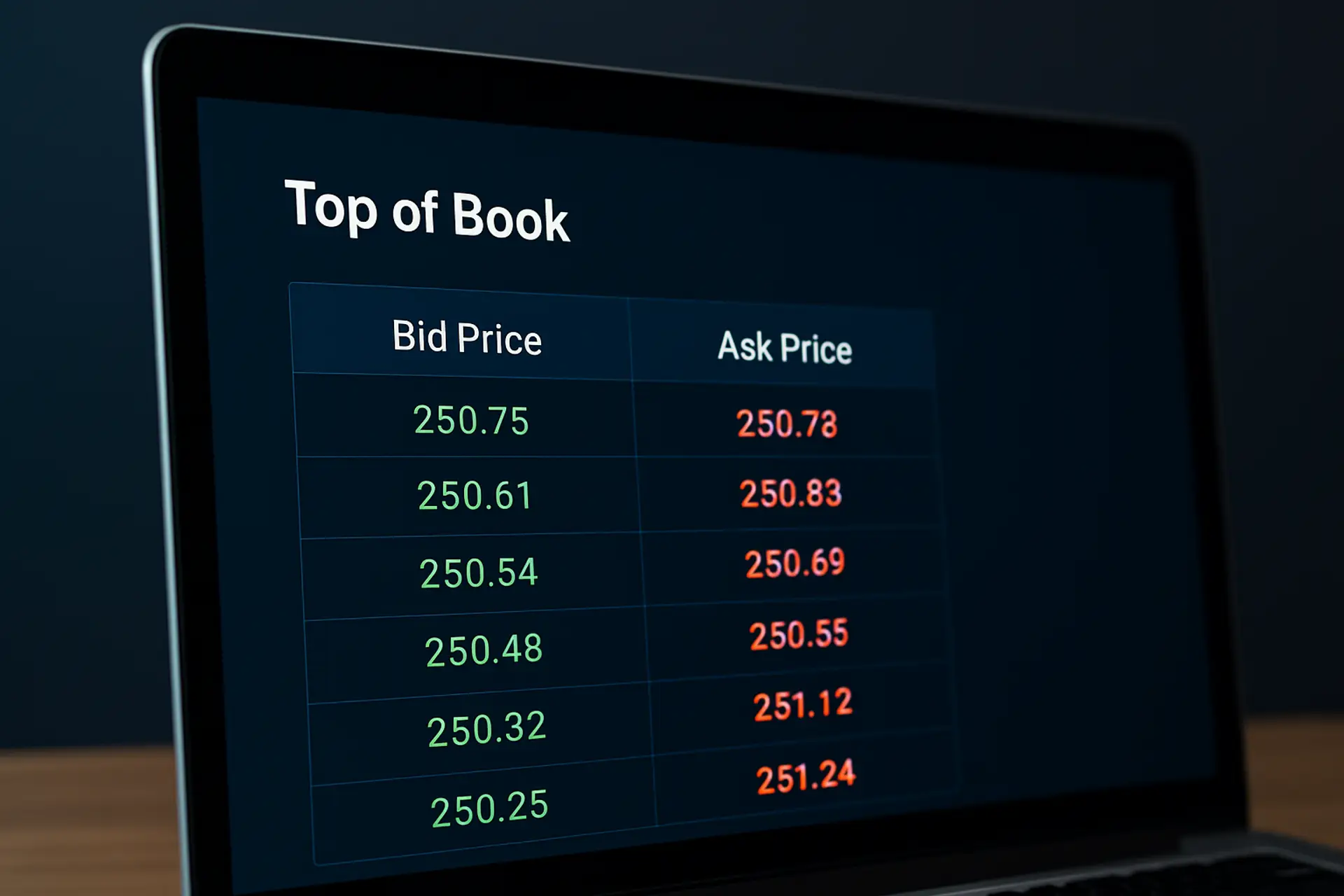 Top of Book